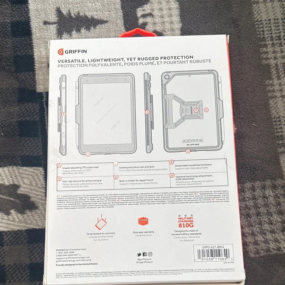 Survivor Endurance iPad Mini Case - Black